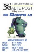 Veranstaltungsbild SG SÖGEL / SÖGEL / Kinoabend "Monster AG"